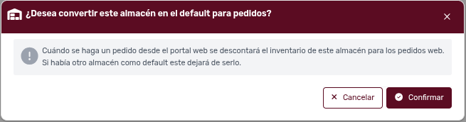 *ModalAlmacénDefault