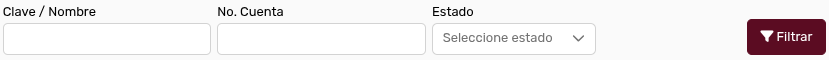 *FiltrosBancos