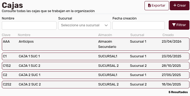 *CajasListadoNuevo