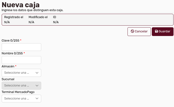 *CajasPantallaCrear