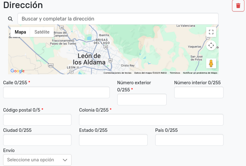 CamposInformación