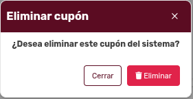 *CuponesModalEliminarCupón