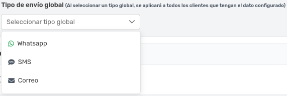 *SelectorTipoEnvíoGlobal