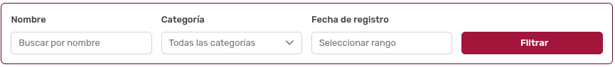 *ModalFiltros
