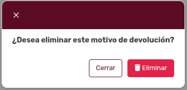 *MDevoluciónModal