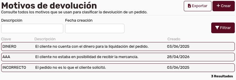 *MDevoluciónNuevoEnListado