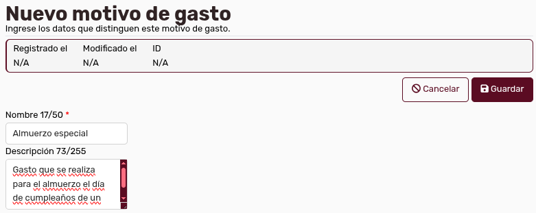 *MGastos