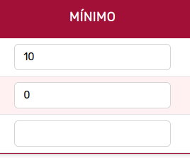 Mínimo