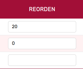 Reorden