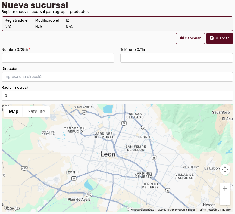 *SucursalesNueva