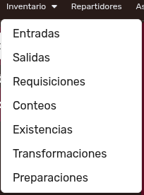 *MenúTransformación