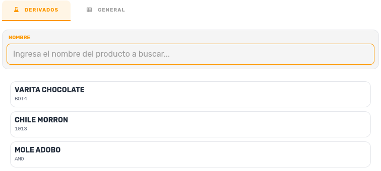*PestañaDerivados