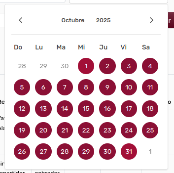 CalendarioPorDefecto