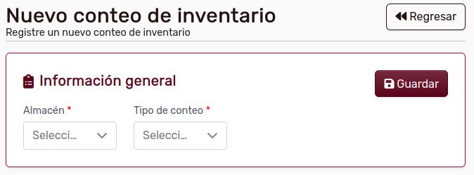 *CrearConteo