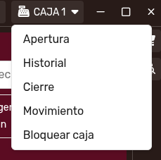 *OpcionesCaja