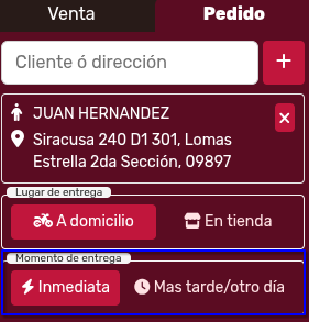 *SelectorEntregarMásTarde