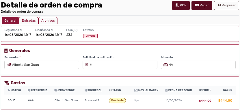 *OrdenCompra