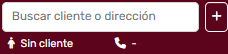CampoBuscarCliente/Dirección