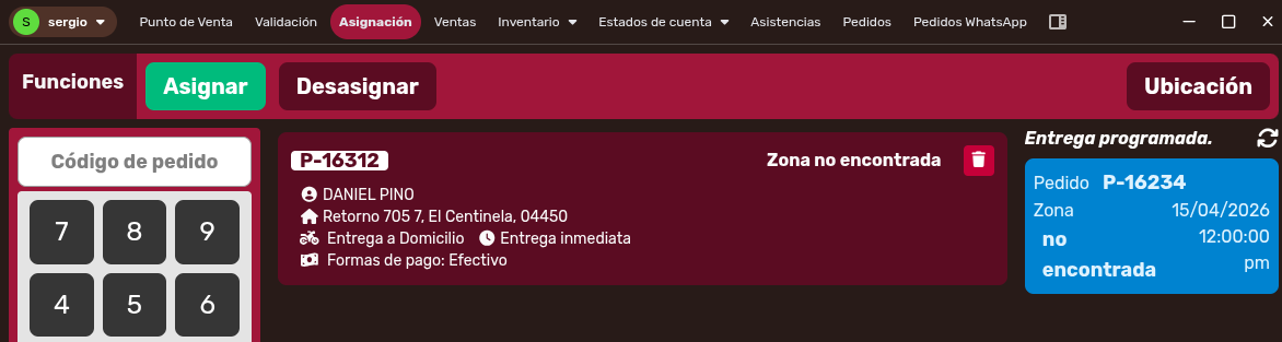 *PantallaAsignaciónRegistroPorAsignar