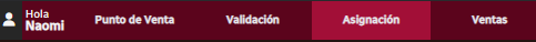 Caja Asignación