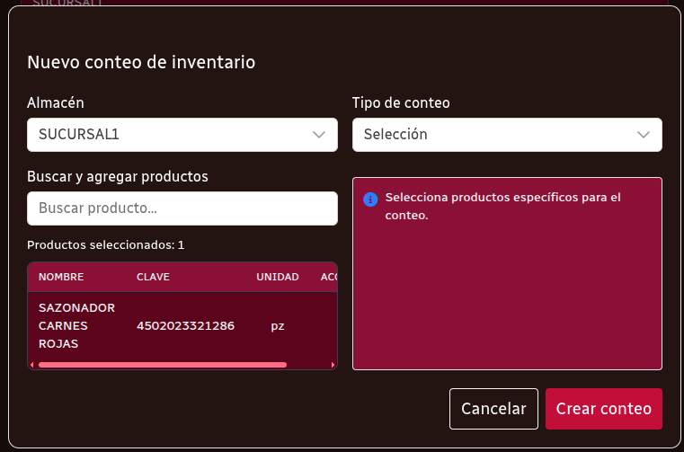 *ConteoX1