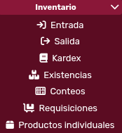 *SecciónInventario