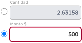 *SecciónMontoLleno